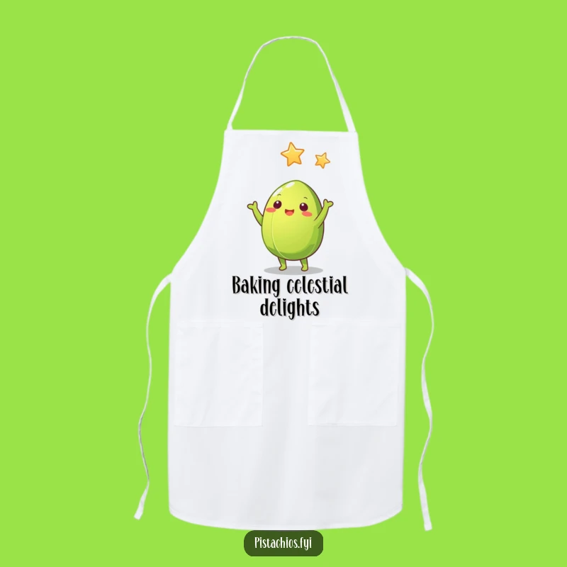 Funny Pistachio Nut Apron: Cook Up Laughs in the Kitchen, Hilarious Chef Gift!