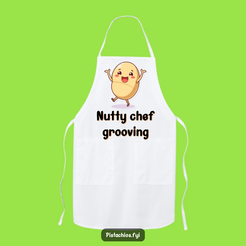 Funny Nutty Dance Apron - Cheerful Kitchen Fun & Perfect Fun Gift