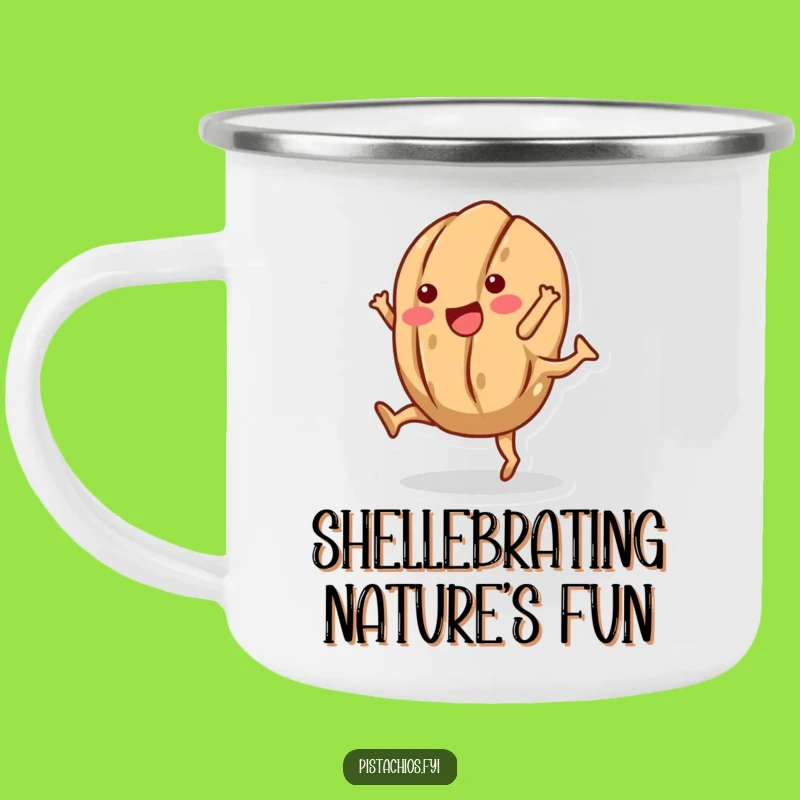 Outdoor Funny Walnut Cartwheel Camping Mug - Adventure Nutty Fun, Best Funny Gift