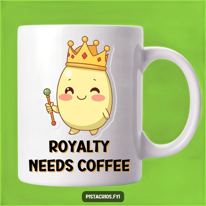 Funny Royal Pistachio Mug: Fit for a King, The Ultimate Funny Gift