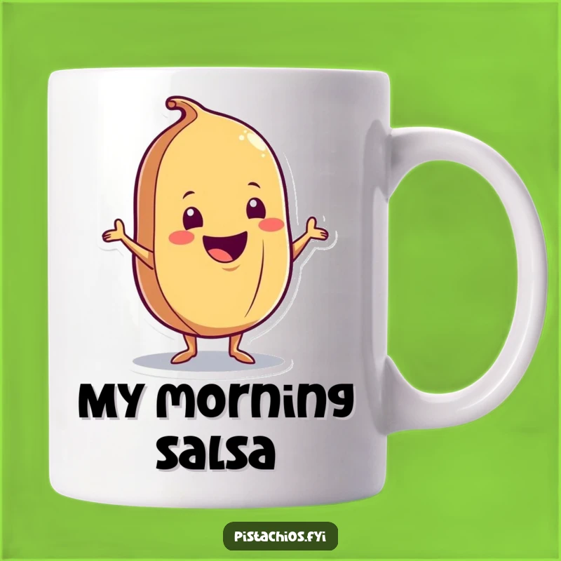 Funny Nut Shimmy Mug - Delightful Character, Perfect Funny Gift for Nut Lovers