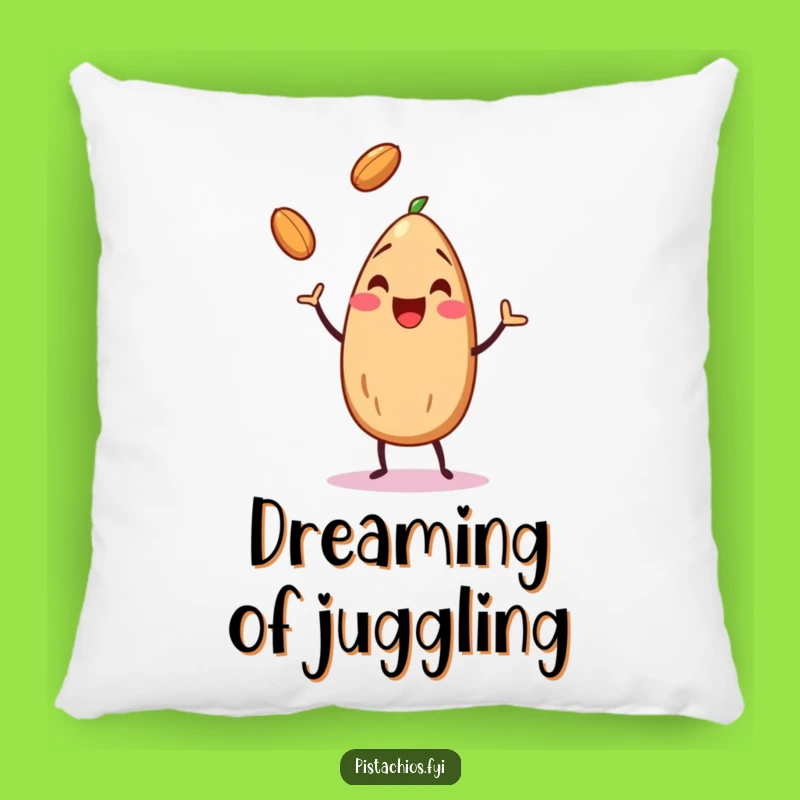 Soft Funny Juggling Almond Pillow: Comfy Performance, A Fun Funny Gift