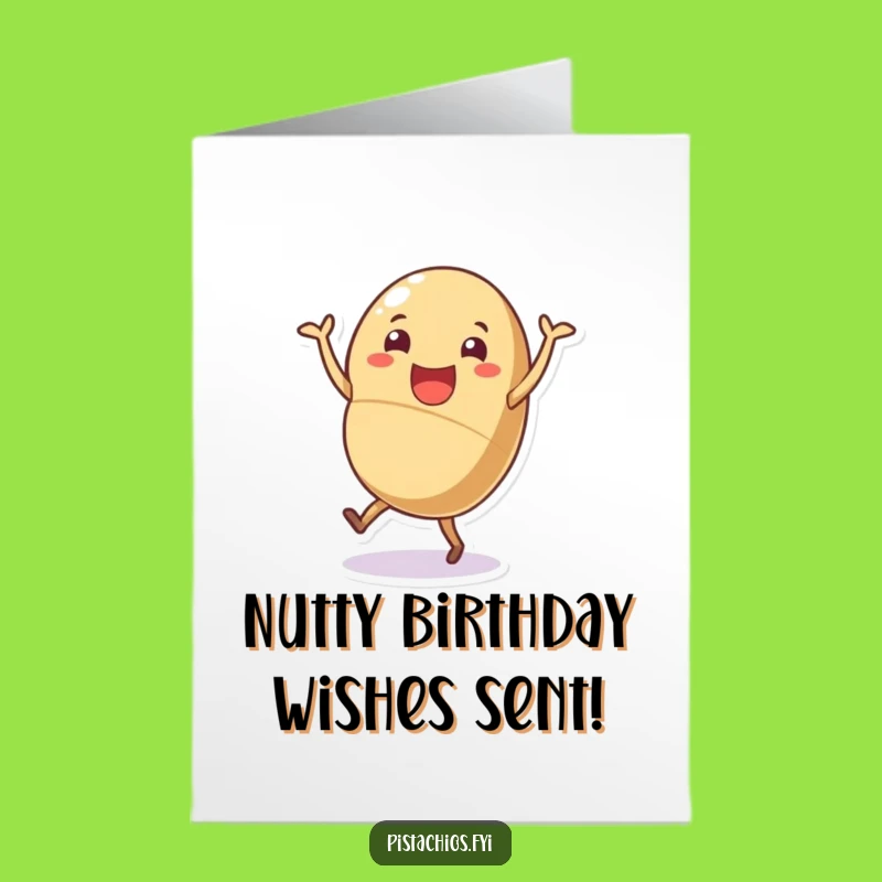 Free Printable Nut Card: Funny Birthday Downloadable Greeting for a Joyful Celebration