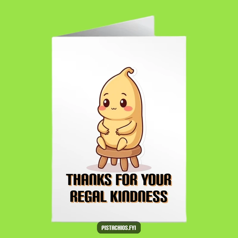 Free Printable Thank You Card: Regal Brazil Nut, Elegant Downloadable Gift for Sincere Thanks