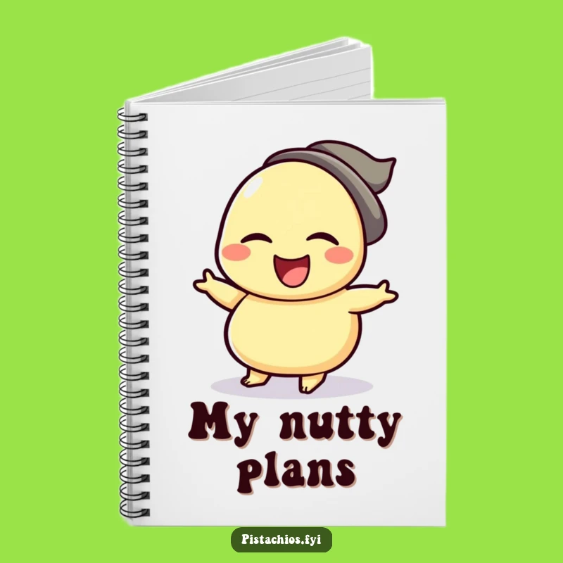 Funny Cashew Jig Notebook: Winking Nut's Dance - Jot Down Fun!