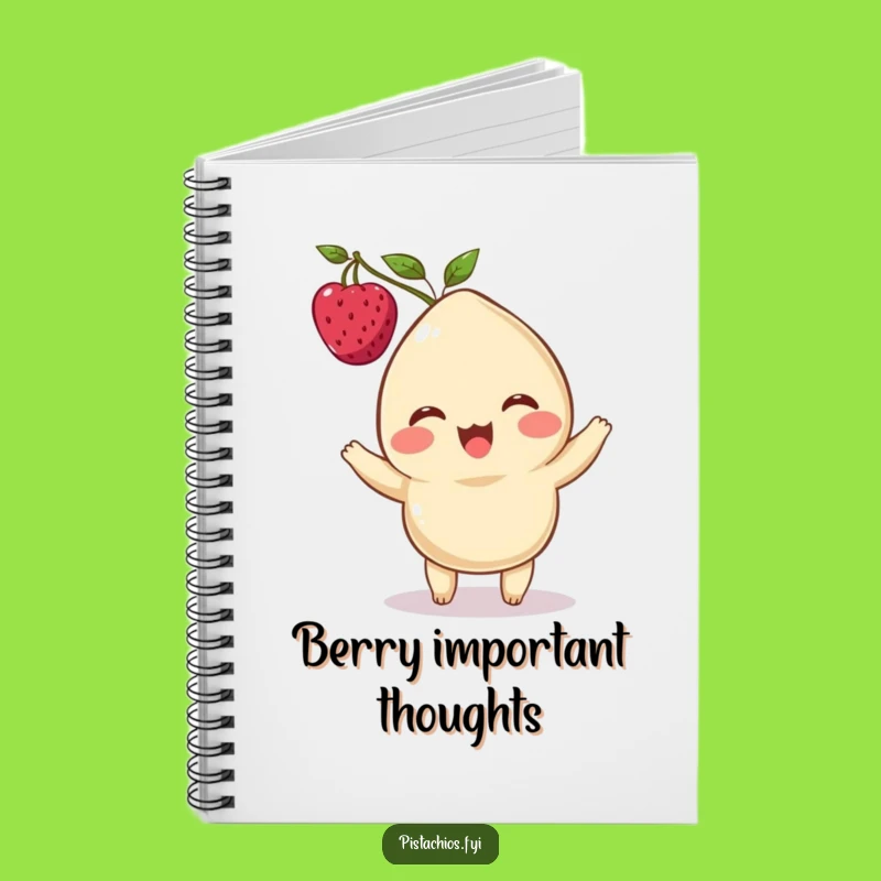 Funny Cashew Notebook: Delighted Berry Balancer, Journal for Sweet Ideas Gift