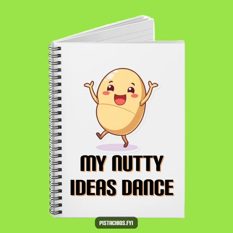 Funny Nutty Dance Notebook - Cheerful Journal & Perfect Fun Gift Idea