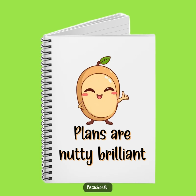 Funny Winking Nut Notebook: Jot Down Ideas with Confidence, Humorous Journal