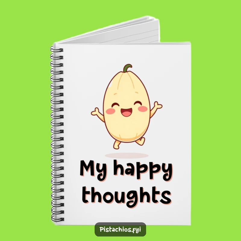 Funny Pistachio Hop Notebook: Jot Down Ideas with This Hilarious Gift!