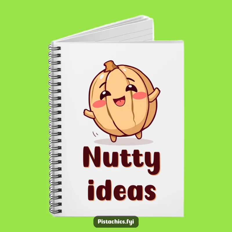 Funny Walnut Notebook: Giggling Joy Journal, Hilarious Nutty Gift