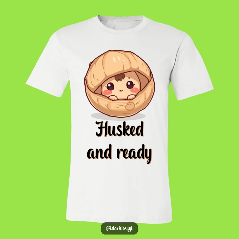 Funny Hazelnut T-Shirt - Quirky Nut Character for Humorous Style