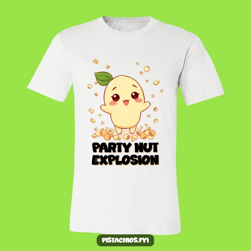 Funny Pistachio T-Shirt: Nut Confetti Party Fun