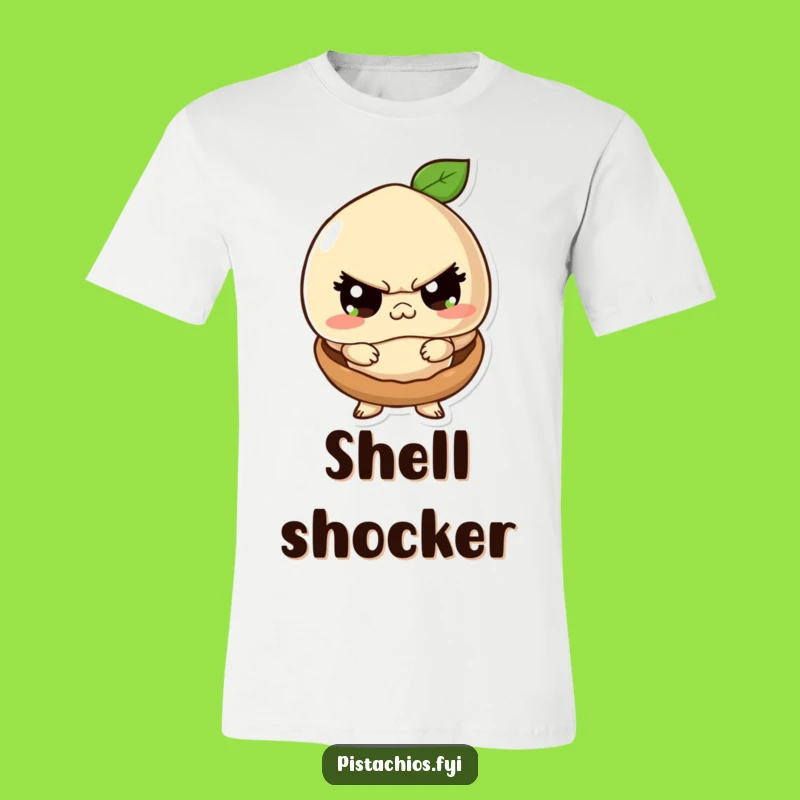 Funny Macadamia Tough Guy T-Shirt: Small Shell, Big Attitude - Gift!