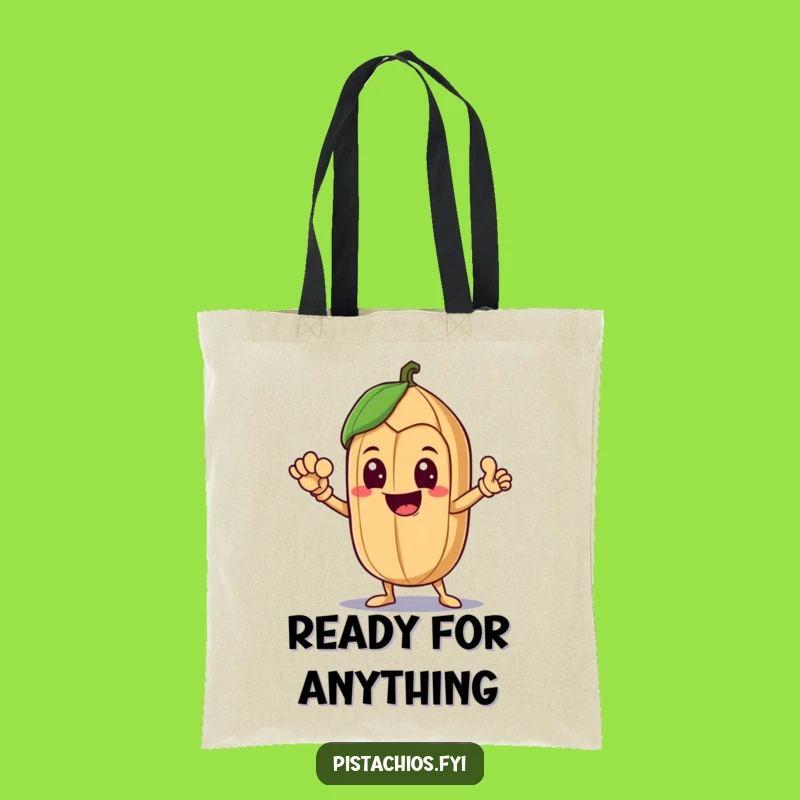 Funny Hero Brazil Nut Tote Bag: A Delighted Nut's Bold Pose for a Perfect Funny Gift