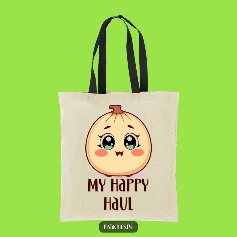 Funny Surprised Nut Tote Bag: Carry Your Joy, Cute & Humorous Accessory